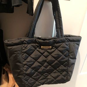 Marc Jacobs Nylon quilted tote black